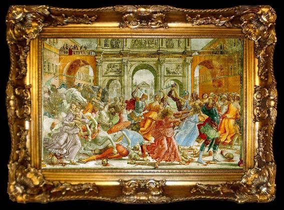 framed  Domenico Ghirlandaio Slaughter of the Innocents   qqq, ta009-2